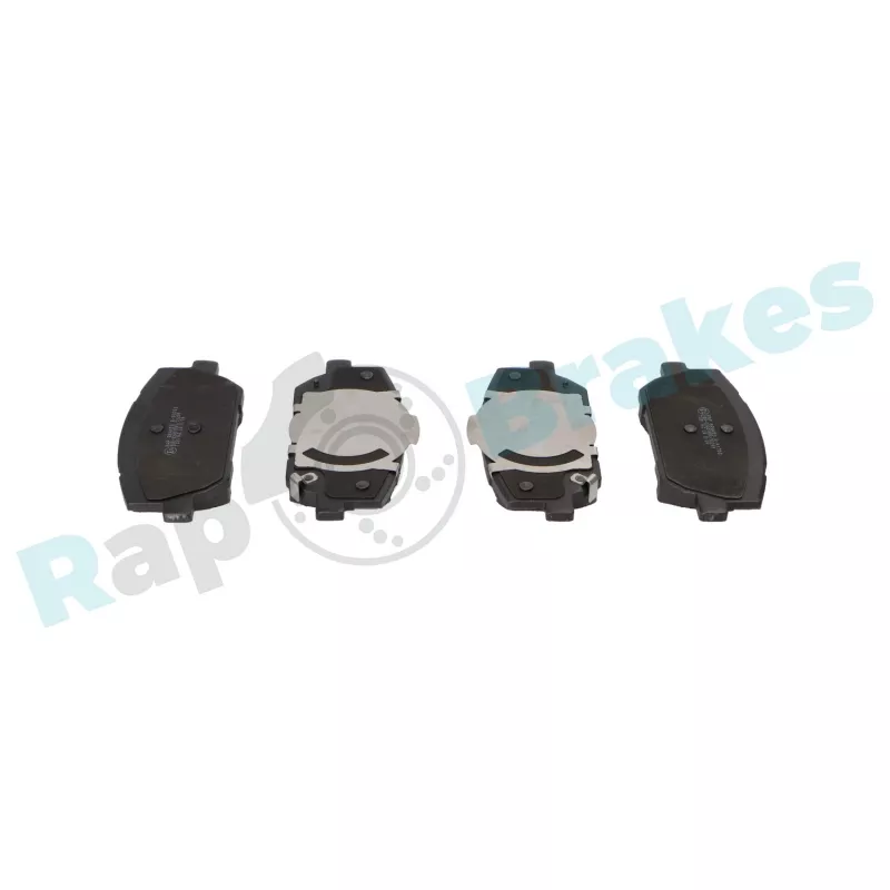 Jeu de 4 plaquettes de frein avant RAP BRAKES R-P1706 - Visuel 2