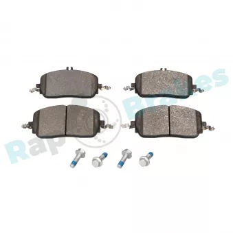 Jeu de 4 plaquettes de frein avant RAP BRAKES R-P1691