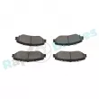 RAP BRAKES R-P1684 - Jeu de 4 plaquettes de frein avant