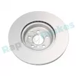 RAP BRAKES R-D1143C - Jeu de 2 disques de frein arrière