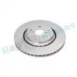 RAP BRAKES R-D1132C - Jeu de 2 disques de frein avant