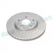 RAP BRAKES R-D1127C - Jeu de 2 disques de frein avant