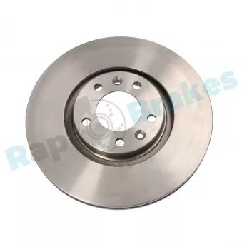 Jeu de 2 disques de frein arrière RAP BRAKES OEM 424911