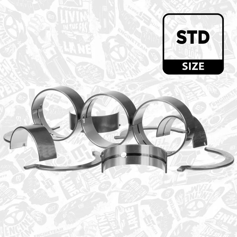 Kit de coussinet de vilebrequin ET ENGINETEAM LH007600 - Visuel 2