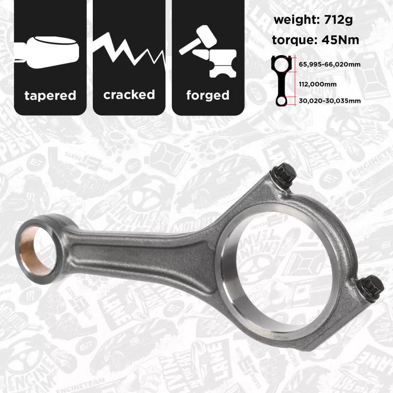 Bielle ET ENGINETEAM OM0082 - Visuel 1