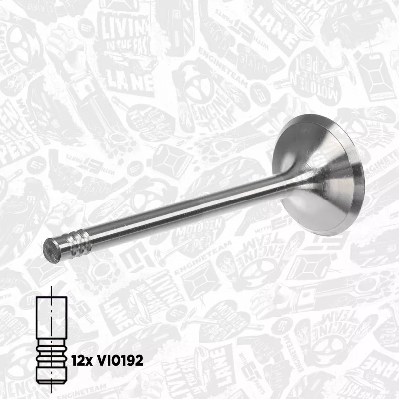 Kit de soupapes, soupapes d'admission/d'échappement ET ENGINETEAM VS0036 - Visuel 1
