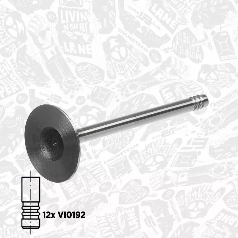 Kit de soupapes, soupapes d'admission/d'échappement ET ENGINETEAM VS0036 - Visuel 2
