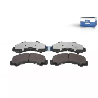 DT 15.00038 - Jeu de 4 plaquettes de frein