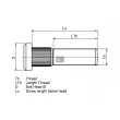 DT 6.54213 - Boulon de roue