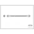 CORTECO 19025904 - Flexible de frein