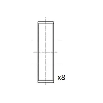 FAI AutoParts BB2174-STD - Coussinet de bielle