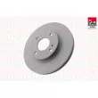 Disque de frein arrière FAI AutoParts [BD100]
