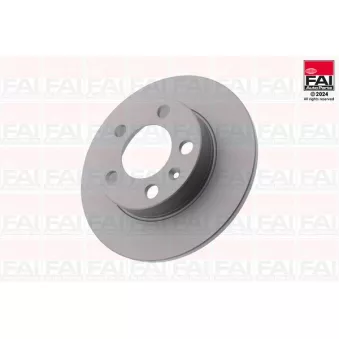 FAI AutoParts BD112 - Disque de frein arrière