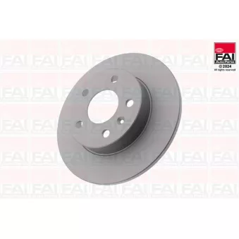 FAI AutoParts BD122 - Disque de frein arrière