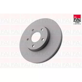 FAI AutoParts BD126 - Disque de frein arrière