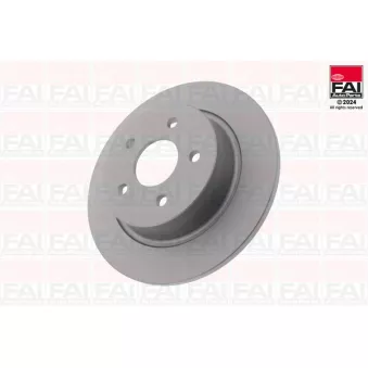 FAI AutoParts BD132 - Disque de frein arrière