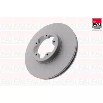 FAI AutoParts BD135 - Disque de frein arrière