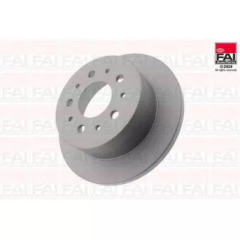 FAI AutoParts BD152 - Disque de frein arrière