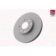 Disque de frein arrière FAI AutoParts [BD156]