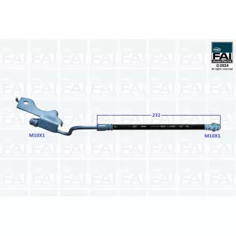 FAI AutoParts FPBH279 - Flexible de frein
