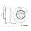 Disque de frein arrière BLUE PRINT [ADBP430241]