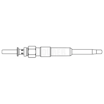 Bougie de préchauffage DÜRER OEM NCC100120