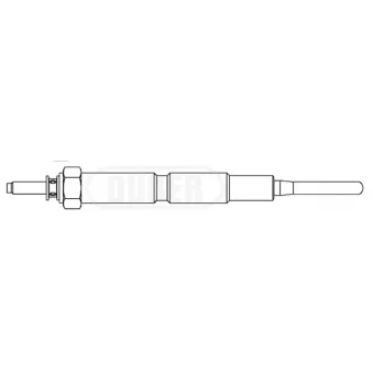Bougie de préchauffage DÜRER OEM RF2A18601