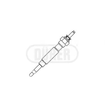 Bougie de préchauffage DÜRER OEM MD050212