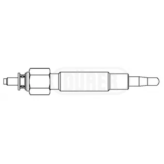 Bougie de préchauffage DÜRER OEM 110657F400