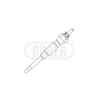 Bougie de préchauffage DÜRER OEM 1985045031