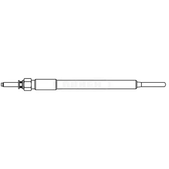 Bougie de préchauffage DÜRER OEM 198500R020