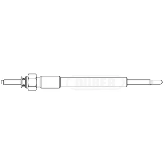 Bougie de préchauffage DÜRER OEM 367102A700
