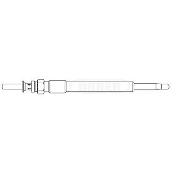 Bougie de préchauffage DÜRER OEM 1214456