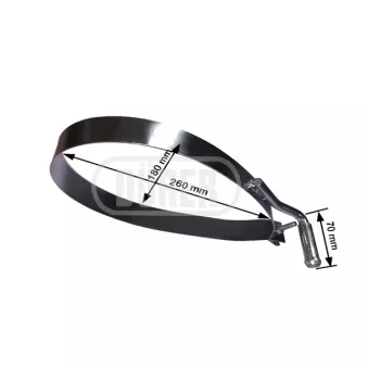 Support, silencieux DÜRER OEM 1730LX