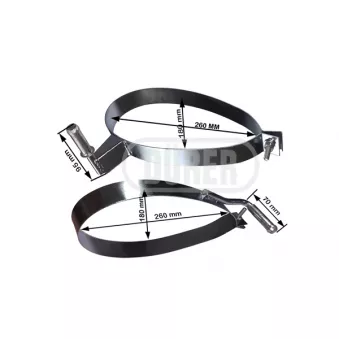 Support, silencieux DÜRER OEM 1730LX