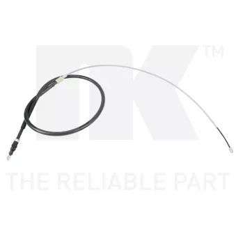 Tirette à câble, frein de stationnement NK OEM 9650902680