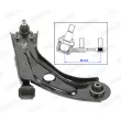 MOOG PE-WP-14686 - Triangle ou bras de suspension (train avant)