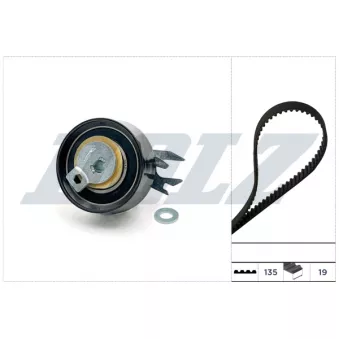 Kit de distribution DOLZ SKD230 pour SEAT CORDOBA 1.6 - 101cv