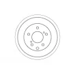 Tambour de frein TRW [DB5006]