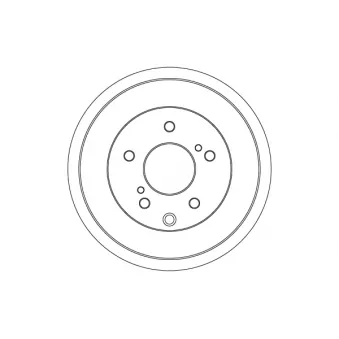 TRW DB5006 - Tambour de frein