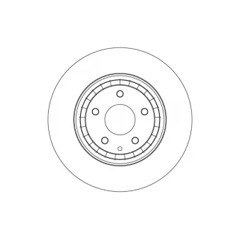 Disque de frein arrière TRW OEM TK7833251A