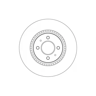 Disque de frein arrière TRW OEM 51712H8580