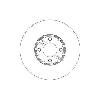 Disque de frein arrière TRW OEM 1643574180