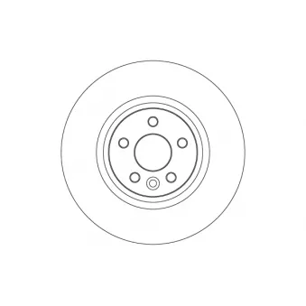 Disque de frein arrière TRW OEM J9C2136
