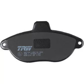 Lot De 4 Plaquettes De Frein TRW GDB1612DTE - Pour BMW Série 1, Mini Countryman, Série 3 Diesel | Avec Accessoires