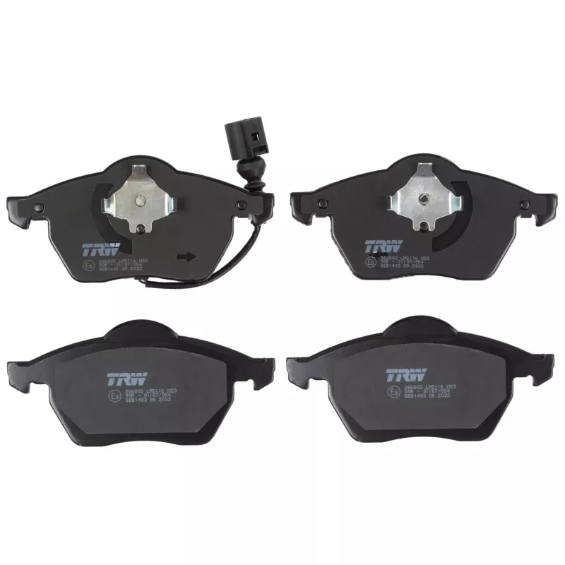 Jeu de 4 plaquettes de frein avant TRW GDB1403 - Visuel 1