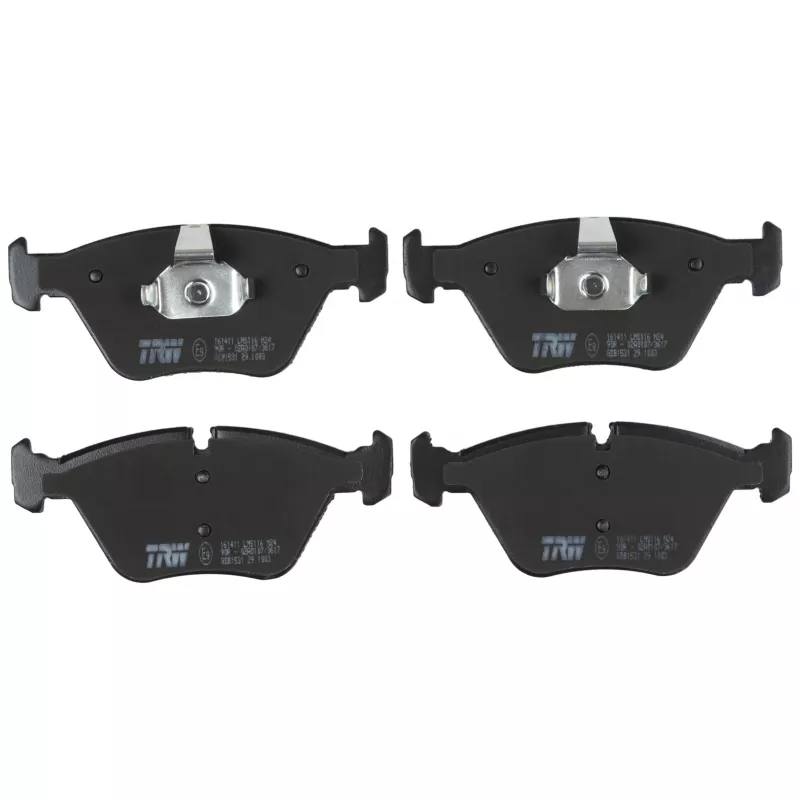 Jeu de 4 plaquettes de frein avant TRW GDB1531 - Visuel 1