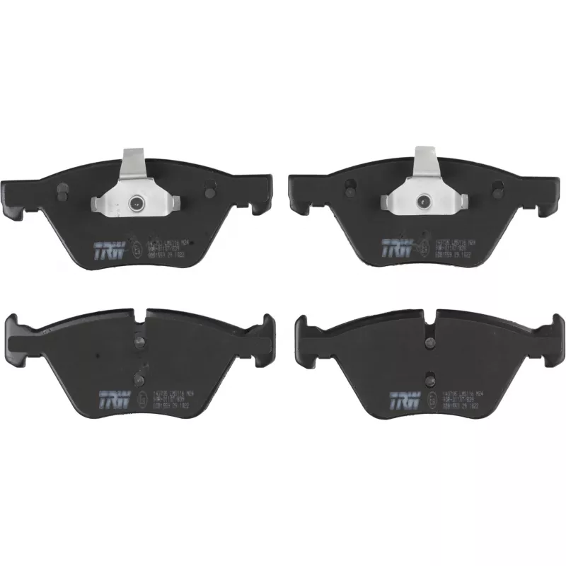 Jeu de 4 plaquettes de frein avant TRW GDB1559 - Visuel 1