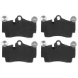 TRW GDB1653 - Jeu de 4 plaquettes de frein arrière