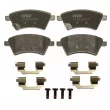 TRW GDB1673 - Jeu de 4 plaquettes de frein avant